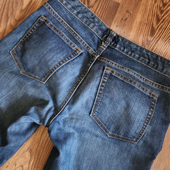 Banana Republic Dark Blue Denim Jeans Size 28 / 6 x 33 Inseam. - Picture 3 of 6